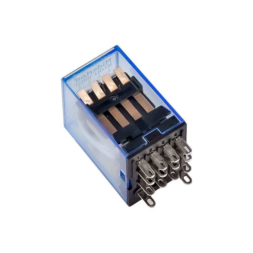 MY1NJ 11Pin DIN Rail Small Electromagnetic Relay Coil Power Relay DC 11V DC 11V AC 111V AC 111V Socket Base
