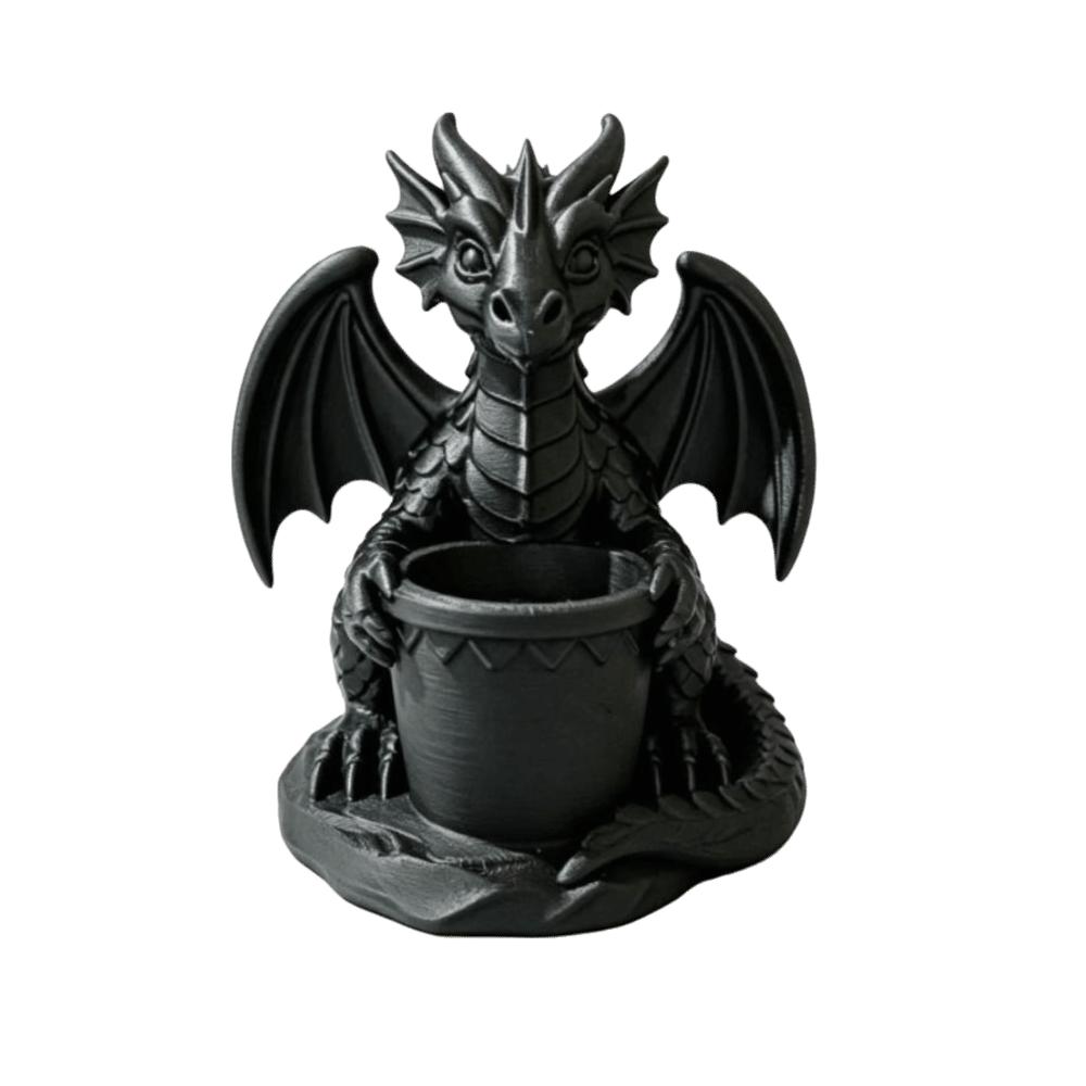 Gotische Stijl Succulentenplant Bloempot 3D Geprint Bureauornamenten Creatief Drakenbeeld Cadeau