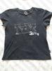 Baby Tees Y2k Clothes Women 90s Vintage Clothes Women's T-shirts Clothing Female Goth Star Girl Y2k Tops Gothic Emo T-shirt Kpop