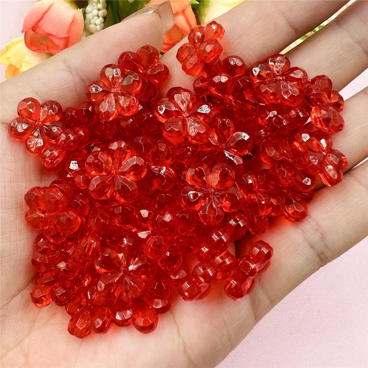 

Для ожерелья, серег, изготовления цветка, разноцветные, 14 мм, материал ручной работы, акрил, 100 шт., ювелирные аксессуары, разделительные бусины с отверстием, поделки своими руками