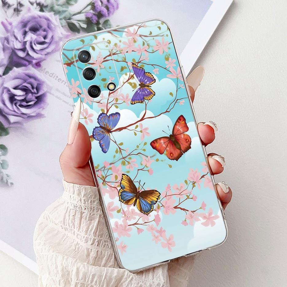 For Oppo A74 4G Case Reno 6 Lite CPH2365 Cute Cat Lion King Painted Cover Soft Slim Phone Case For Oppo A95 A 74 Reno6 Lite Bags