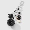 Halloween Pumpkin Skeleton Specters Keychain DIY Accessory With Zinc Alloy Charm For Party Decorations