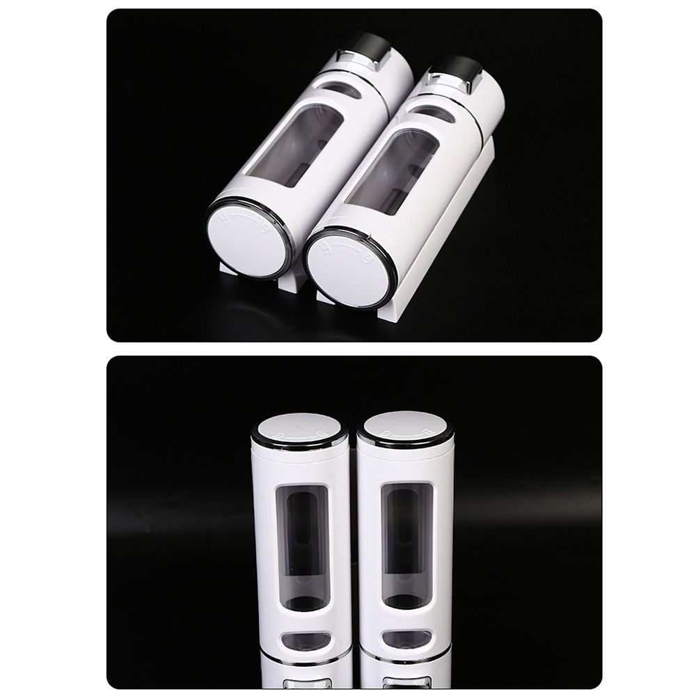 2/3 Head Liquid Soap Container Wall-Mount Hand Soap Press Bottle Soap Dispenser  Home