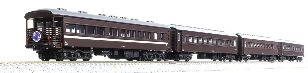 KATO N Gauge JR West Myte 49 Old Passenger Car Set Model Train Passenger Car + 4-Car 10-1893