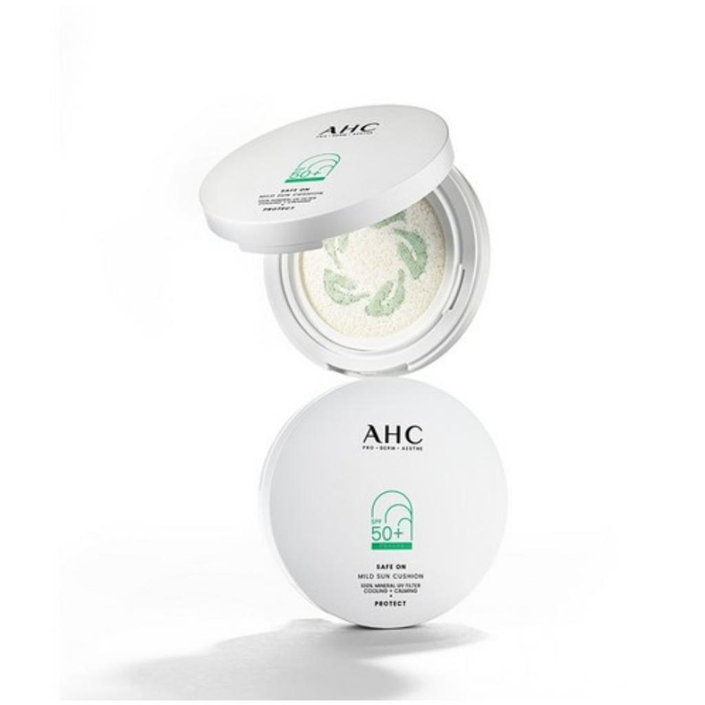 AHC Safe On Mild Sun Cushion SPF50+ PA++++ UV Protection Sunscreen Cushion 25g