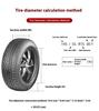 190T Poly Taffeta Tire Cover Spare Tire Cover Snow Tire Storage BagWheel Cover Tire Protector