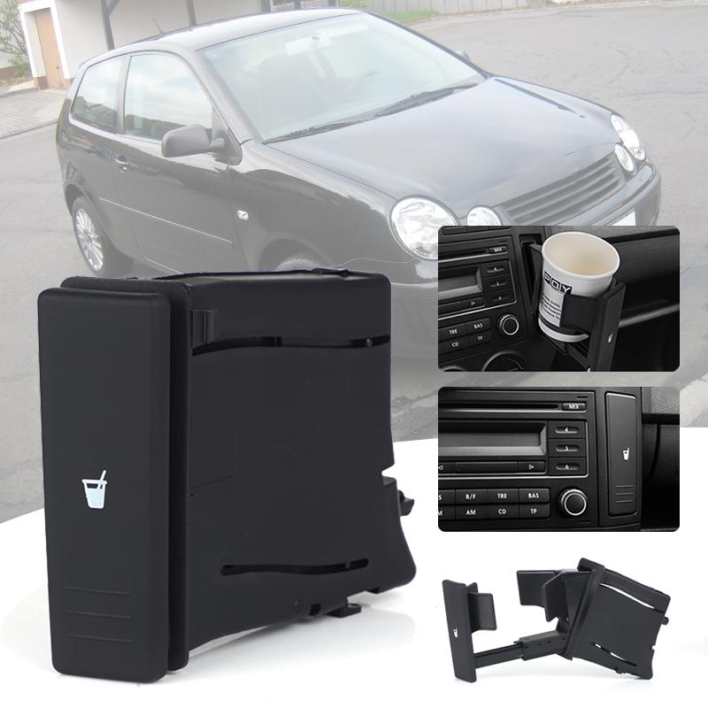 Car Cup Holder Dashboard Cup Holder Black Drink Holders For Polo 9N 2002 2003 2004 2005 2006 2007 2008 2009 2010 6Q0858602E 1PC Black