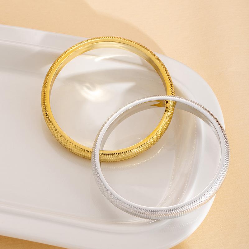 Wind Electroplated Ccb Bracelet Individual Cold Wind Simple Jewelry Men'S And Women'S Fashion Versatile Bracelet Supply