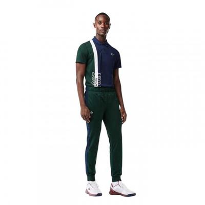 Mens Sport Colour Block Slim Running Tracksuit Bottoms