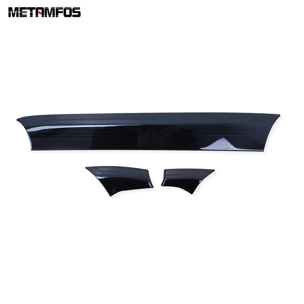 For Mazda CX-5 KF CX8 2017- 2024 Carbon Fiber Center Console Dashboard Panel Strip Trim Sticker Accessories Car Styling