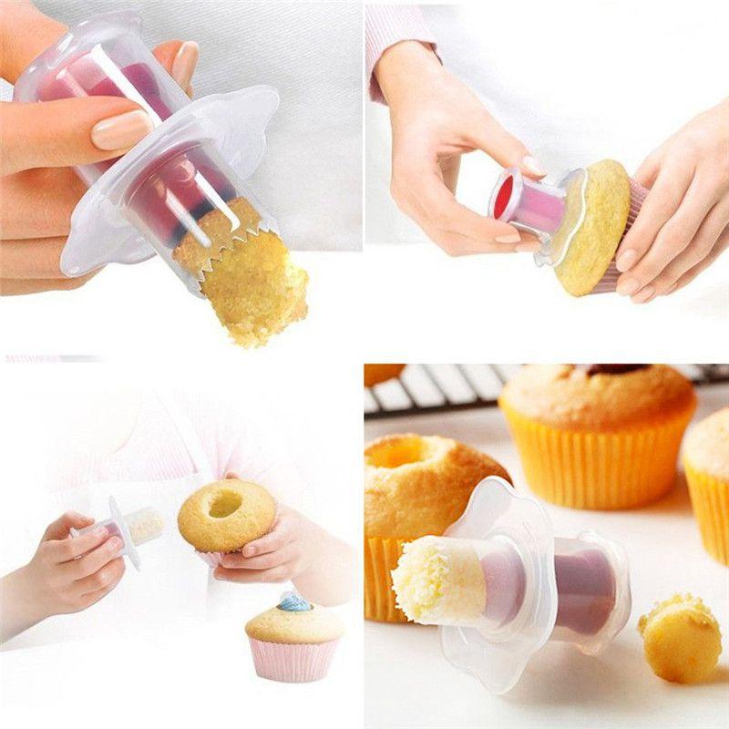 Colorful Cup Cake Corer Perfect For Creating Diy Creative Filled Cupcakes