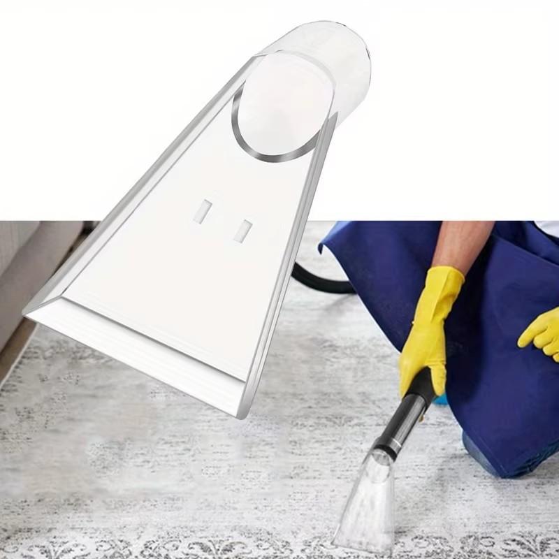 Absorbent Hood, Transparent Carpet Cleaning, Sofa Cleaning, Roof Curtains, Vacuum Cleaner, Clear sofa#Color:WHITE