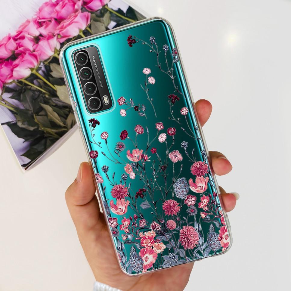 For Huawei P smart 2021 Case New Design Fashion Print Soft Silicone TPU Cover For Huawei P Smart 2021 PPA-LX1 Phone Case Fundas