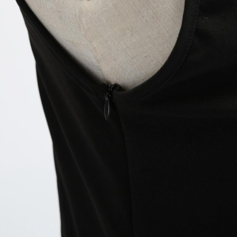 Vintage supply St. Patrick's new sleeveless black spell three-dimensional digital positioning printing