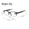 Jianghu Retro Fashion Ultra-Light Unisex Anti-Blue Light Reading Glasses