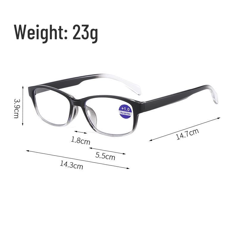 Jianghu Retro Fashion Ultra-Light Unisex Anti-Blue Light Reading Glasses