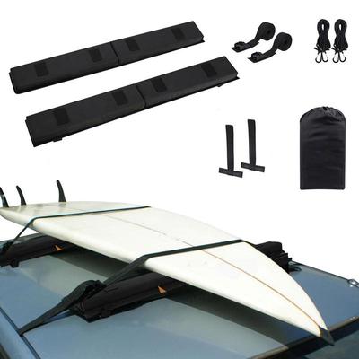 Universal PVC Roof Cargo Rack Storage Soft Roof Rack Cross Bars προστατευτικά προστατευτικά για αυτοκίνητα με δοκούς οροφής