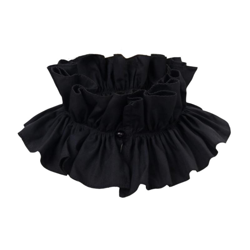 

Victorian Ruffled Retro Collar For Historical Reenactment And Role Play Victorian Costume Enhancement 1