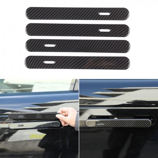 ABS Carbon Fiber Side Door Handle Cover Trim For Range Rover Sport/Vogue 23-24