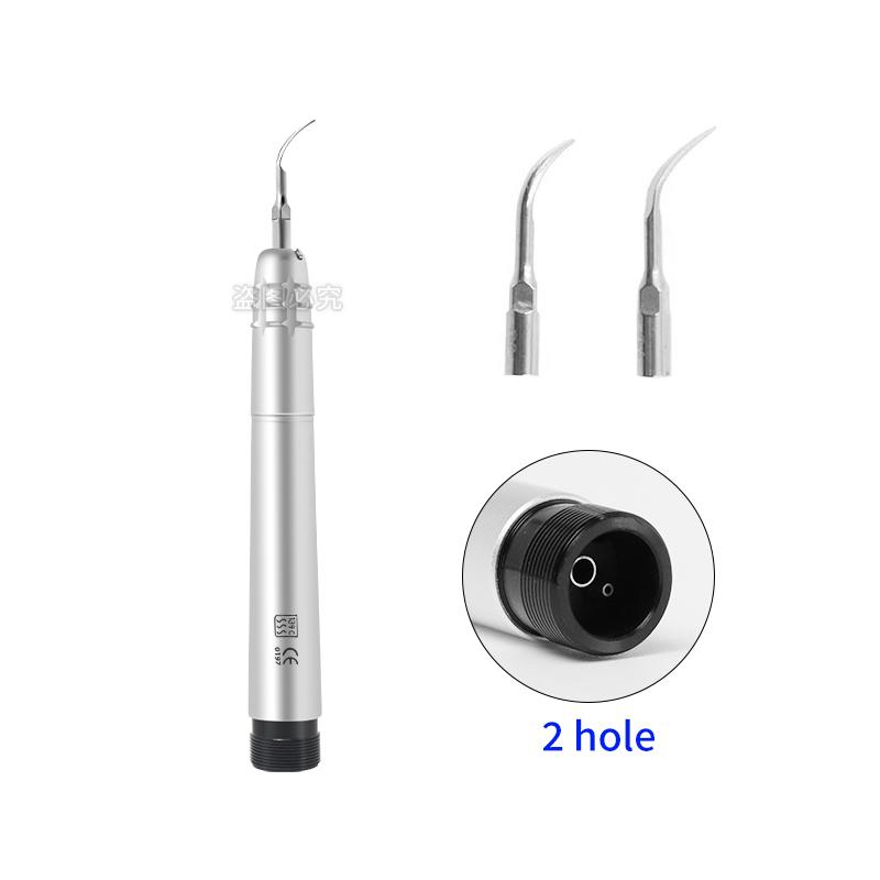 Professional Dental Ultrasonic Scaler With 3 Tips Teeth Cleaning Whitening 4 Holes Handpiece For Dentist Clinic Lab