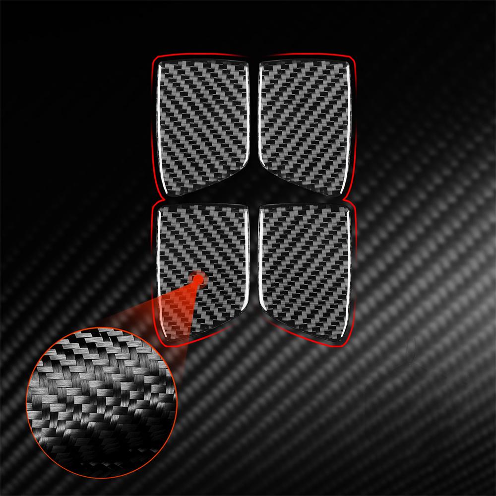 Carbonfaser-Look Auto Innen Türgriff Abdeckung Zierleiste Für Infiniti G37 2007-2013