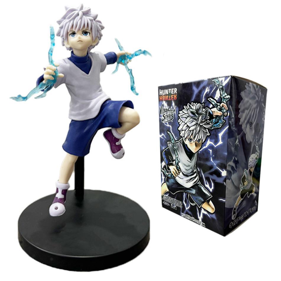 Anime Hunter x Hunter GON·FREECSS Killua Chrollo Lucilfer Anime Figure Hisoka Zoldyck Kurapika PVC Cartoon Model Toy Gift