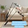 Telescopic Rod Interactive Cat Toy Faux Cat Tail Cat Bites Toy Cat Teaser Wand Cat