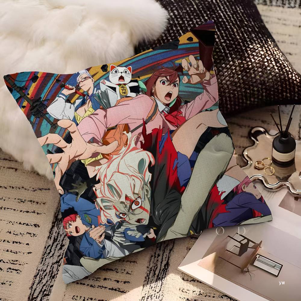 Popular Dan Da Dan Anime Cushion Cover Decorative Pillow Sofa Home Decor Case Pillow Cases
