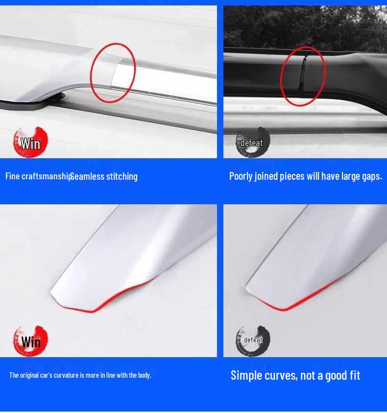 Roof Rack Crossbar Modification for 2003-2023 Prado & Land Cruiser