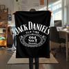 JACK DANIELS whisky printing Flannel Blanket Bedroom Sofa Camping Warm blanket Gifts for family and friends-MJ001