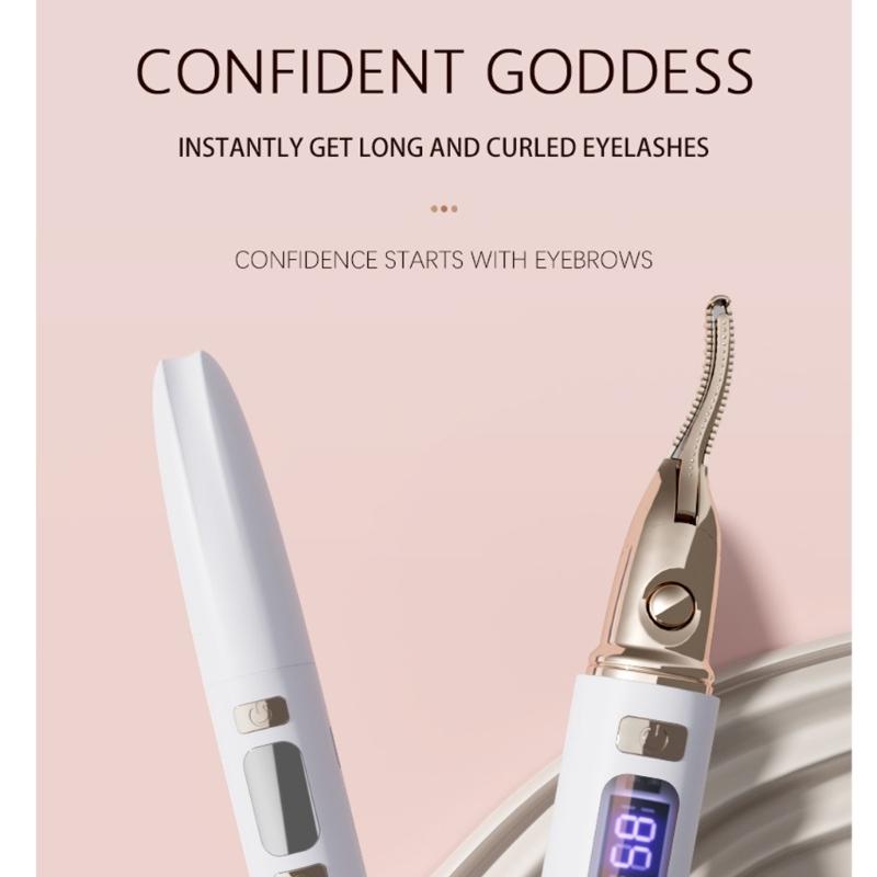 Concentrated eyelashes Styling Tool With Ergonomic Design And Temperature Control For Safe Usage