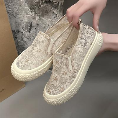 Fashion Summer New Fashion Women's Fishing Shoes Thick Sole Pullover Single Shoes Casual Trend Versatile Tennis Shoes