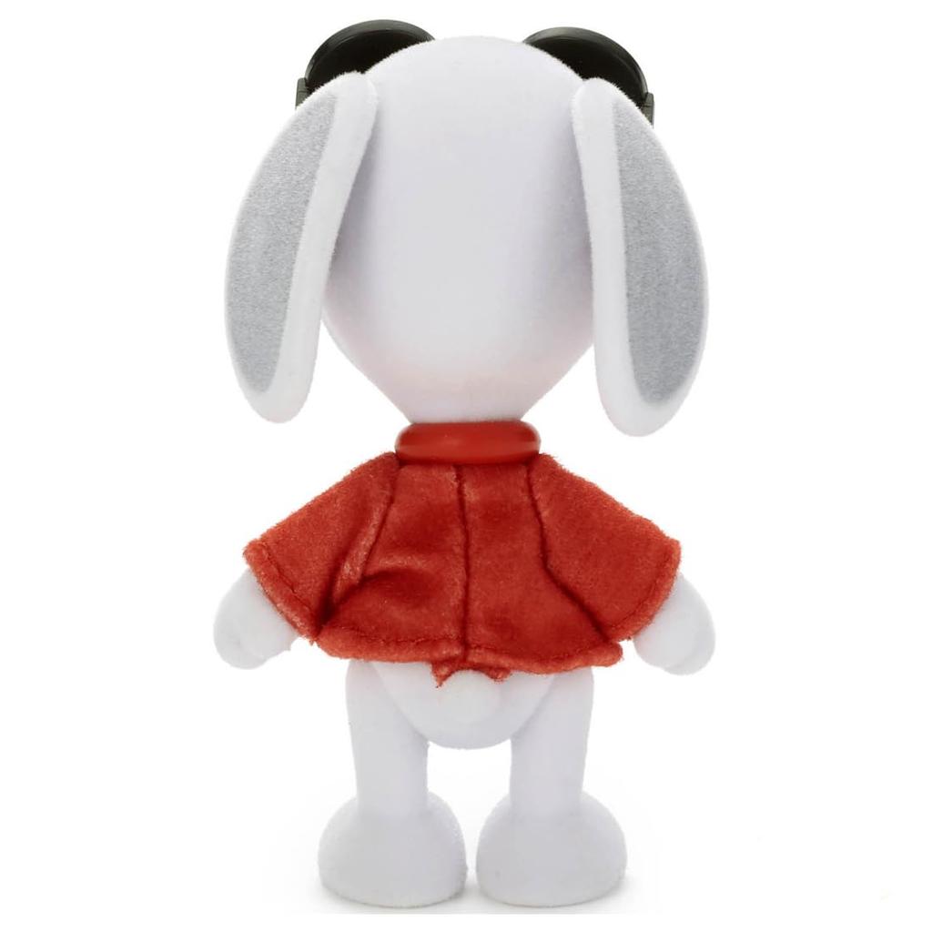 Takara Tomy Arts Peanuts Action Beflocktes Maskottchen Snoopy Plüsch ca. 8 cm groß (Joe Cool) Spielzeug,