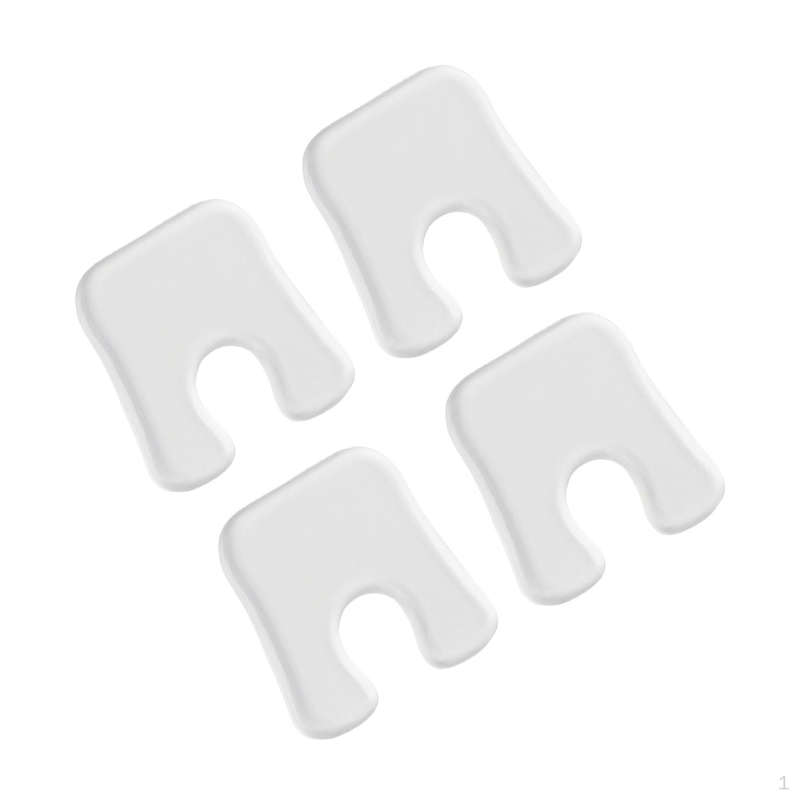 

4Pieces u shape Callus Pads Foot Reusable for Rubbing On Shoes