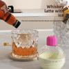 Silicone Ice Ball Molds for Whiskey  Round Makers with Lids Ice Cube Maker for Cocktails, Bourbon, and Drinks Bartender
