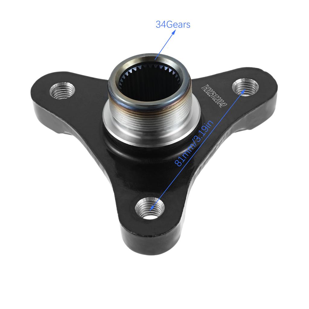1Pc 81/85mm Gears 34/37 Auto Rear Axle Differential Flange for BMW 520 525 530 730 750 760 F02 F10 F18 2008-2017 Car Accessories