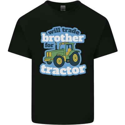 Tausche Bruder gegen Traktor Landwirtschaft Kinder T-Shirt Kinder