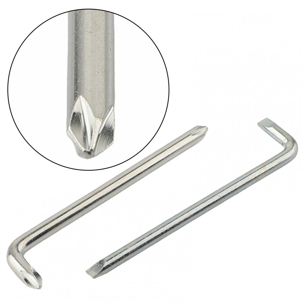 Compact Size 9pcs Screwdriver Set L-Shaped Screwdriver Narrow Space Screwdriver
