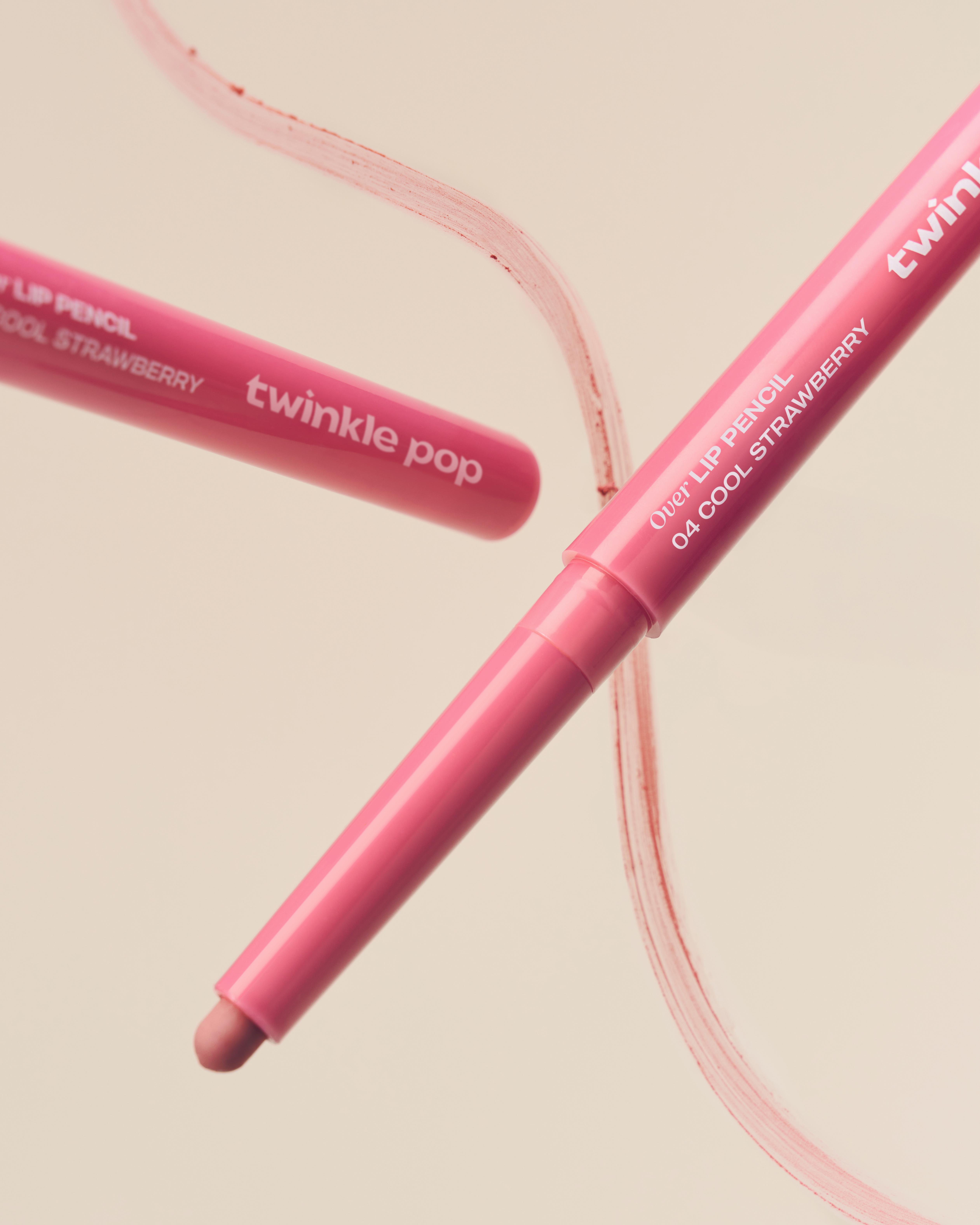 

Twinkle Pop Over Lip Pencil Cool Strawberry by CLIO 1ea