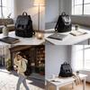 Minimalist Pu Small Backpack For Women With Durable And Inner Pocket