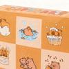 2025 Різдвяний зворотний відлік Капібара-тематична прикраса Міні-модель капібари Календар зворотного відліку для чоловіків, жінок, хлопчиків, дівчат