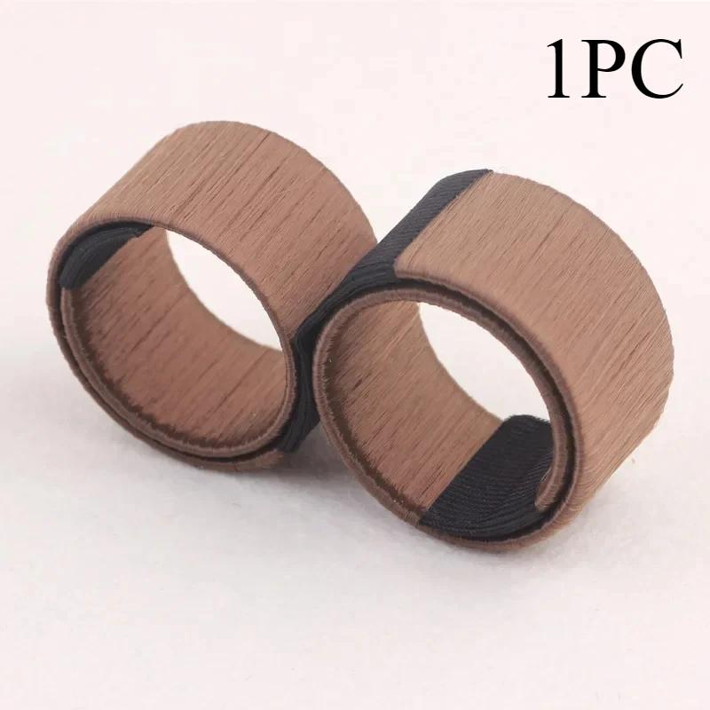 

Волшебная укладка волос Braider Hair Donut Girls Women French Twist DIY Hairbands Bun Maker Tools Hair Accessories Headbands света кофе