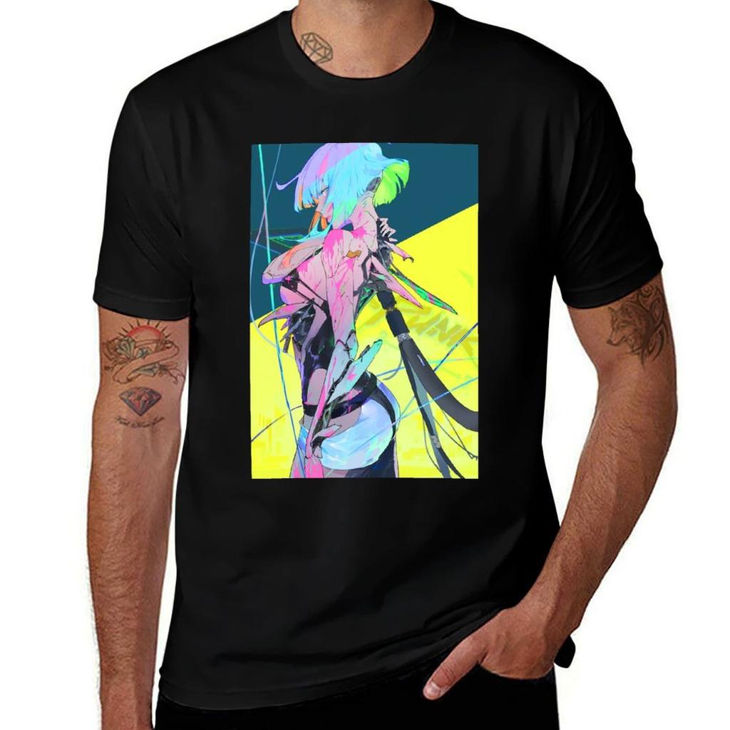 Cyberpunk Lucy Tshirt Water Resistant Casual Tshirt