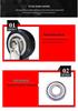 Heavy-Duty Stainless Steel Black Polyurethane Silent Anti-Slip Hand Truck Casters, 18-inch Wear-Resistant.