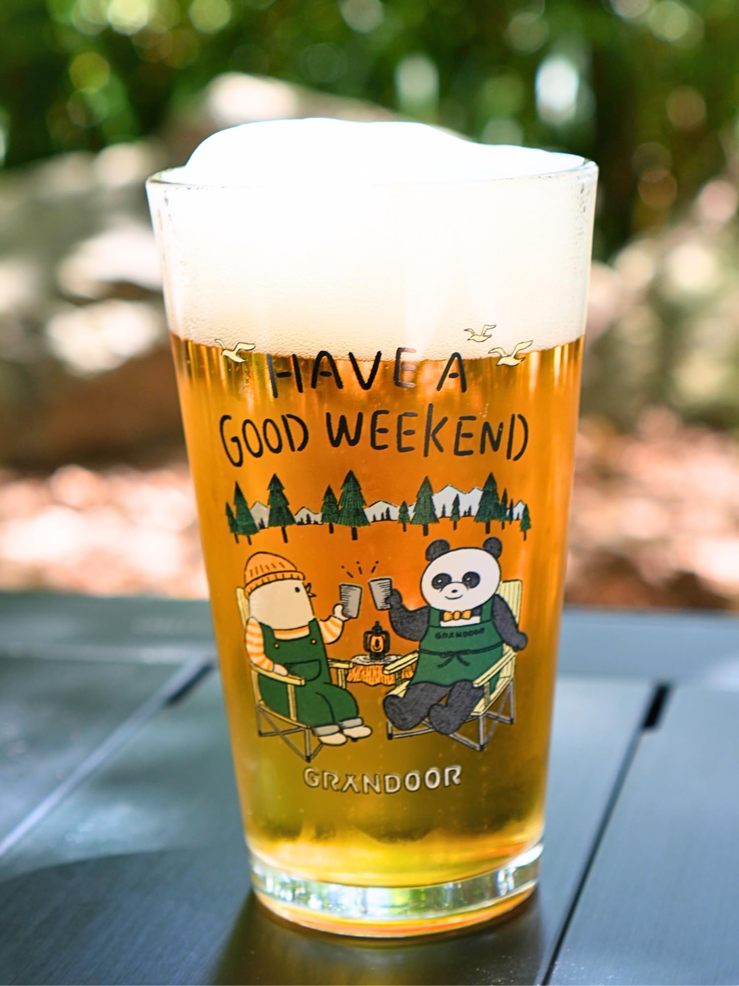 

GRANDOOR Пинтовый стакан 480 мл Большой диаметр сверхтолстый стеклянный стакан Пивной бокал Пивной бокал