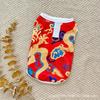 Dog cat clothes spring and autumn light flower vest dog clothes pet clothing anti-hair loss teddy small and medium dog