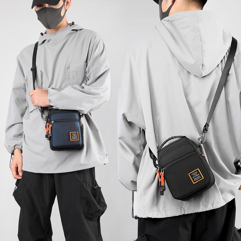 2023 Men's Fashion Nylon Small Bag Casual Men Mini Handbags Male Crossbody Shoulder Messenger Bags For Men Purses and Handbags