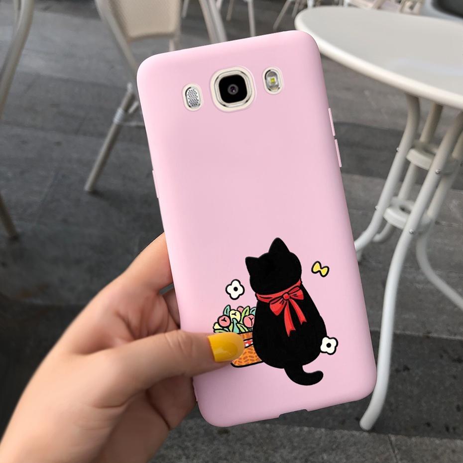 Soft TPU Case For Samsung J7 J5 J3 2016 Phone Case Flower Printed Silicone Cute Back Cover For Samsung Galaxy J3 J5 7 2016 Funda