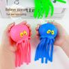 Squishy-Spielzeugset mit Oktopus für Kinder, perfekt für Bad, Pool, Strand.; Ideal zum Entspannen und Spielen