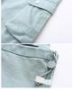 Girls' Wide-Leg Cotton Work Pants with Big Pockets - Autumn 2026 Style for Medium to Large Children, Casual Straight-Leg Long Pants
